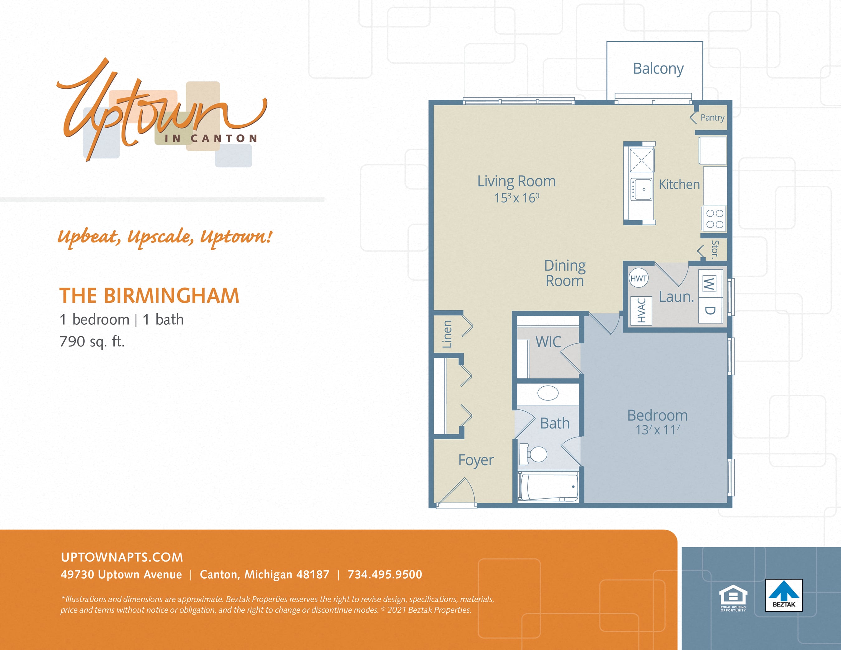 The Birmingham floor plan